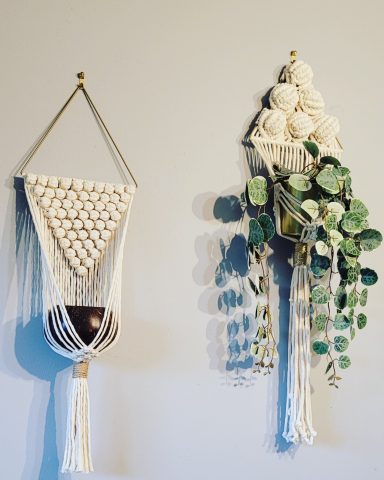Unique macrame plant hangers for your walls