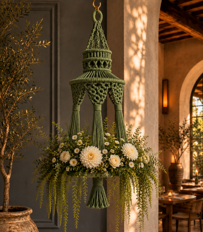 Luxury Fiber Designs Bringing Warmth, Texture and Artistry to Every Space Luxury Macrame Hangers, Where Craftsmanship Meets Contemporary Design.